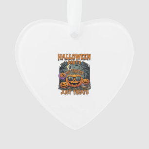 Halloween Feest Geen Nummers Alleen Treats Zonnebr Ornament
