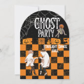 HALLOWEEN FEEST KAART (Voorkant)