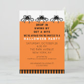 Halloween Feest Kaart (Staand voorkant)