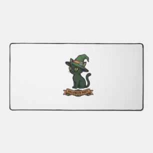 Halloween Feest Kat Vintage Vector Ontwerp_1 Bureaumat