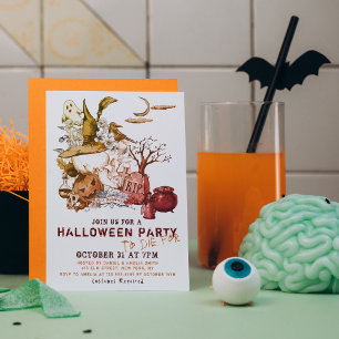 Halloween feest om voor te sterven   FEESTDAGEN Kaart