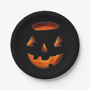 Halloween-feest papieren borden bordje