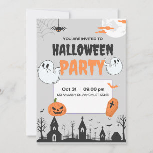 Halloween Feest Uitnodiging