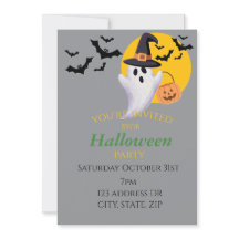 Halloween-feest uitnodiging