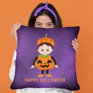 Halloween Feest voor Kinderen Pompoen Kussen