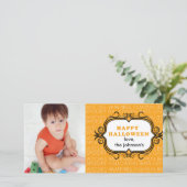 Halloween Feestdagenkaart (Staand voorkant)