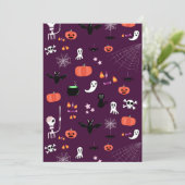 Halloween Feestdagenkaart (Staand voorkant)