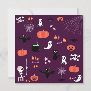 Halloween Feestdagenkaart