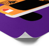 Halloween-feestthema evenement stamppot of behande poster (Hoek)