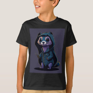 Halloween Ferret Fun T-shirt
