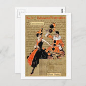 Halloween Festiviteiten Briefkaart (Voorkant / Achterkant)