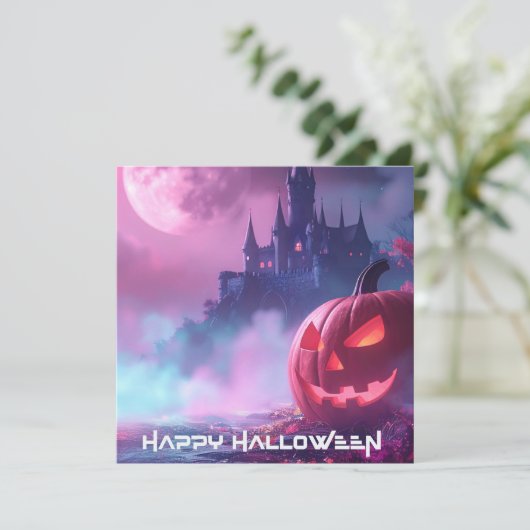 HALLOWEEN Fête Invitation (Debout devant)
