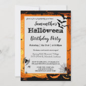 Halloween Fête Invitation Trick ou Treat (Devant)