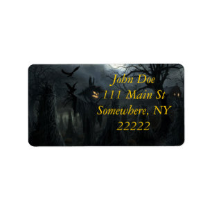 Halloween Field of Death Etiket