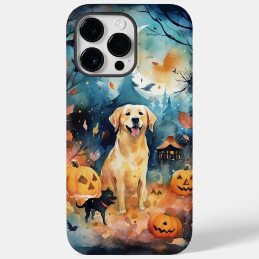 Halloween Fins lup met pompoenen eng Case-Mate iPhone Case (Achterkant)