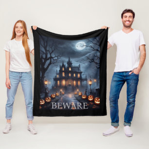 Halloween Fleece Blanket Deken