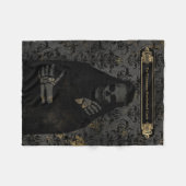 Halloween | Fleece Blanket | Grim Reaper Deken (Voorkant (Horizontaal))