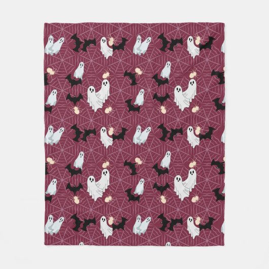 Halloween Fleece Deken (Voorkant)