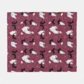 Halloween Fleece Deken (Voorkant (Horizontaal))