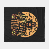 Halloween Fleece Deken (Voorkant (Horizontaal))