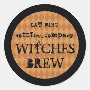 Halloween flesetiket Stickers