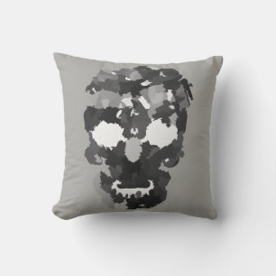 Halloween Floral  Punk Sugar Skull Kussen