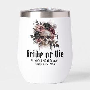 Halloween Floral Skull Bride ou Fête des mariées d