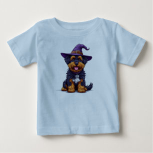 🎃 Halloween Fluffy Hond Baby T-shirt 🐶