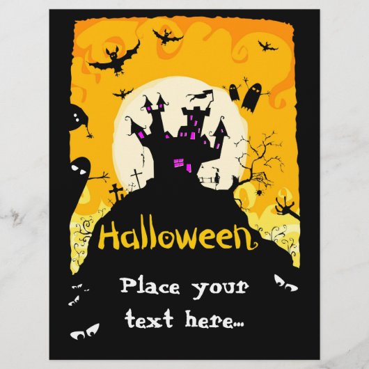 Halloween Flyer (Voorkant)