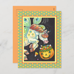 HALLOWEEN FLYSESKANDY CORN FEESTDAGENKAART
