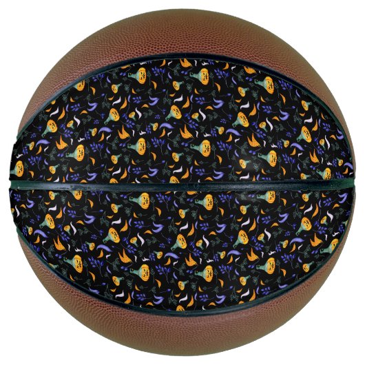 Halloween Forest Basketball Basketbal (Voorkant)