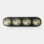 Halloween Forest, Bats, Landscape Skateboard (Horizontaal)