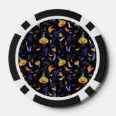 Halloween Forest Poker Chips (Achterkant)