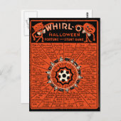  Halloween Fortune and Stunt Game Briefkaart (Voorkant / Achterkant)