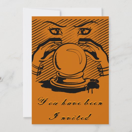 Halloween Fortune Kaart (Voorkant)