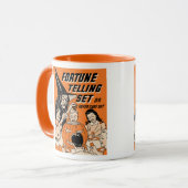  Halloween Fortune Telling Set met heks Mok (Voorkant links)