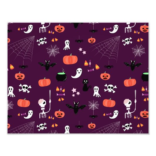 Halloween Foto Afdruk (Voorkant)