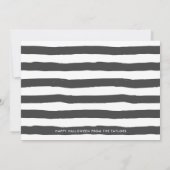 Halloween-fotokaart | Spooktaculair script (Achterkant)