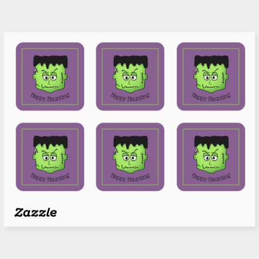 Halloween Frankenstein Stickers (Vel)