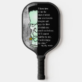 Halloween Frankenstein's Monster Love en Rage Pickleball Paddle (Voorkant)