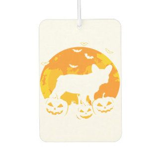 Halloween French Bulldog Jack O Lantern Dog Luchtverfrisser