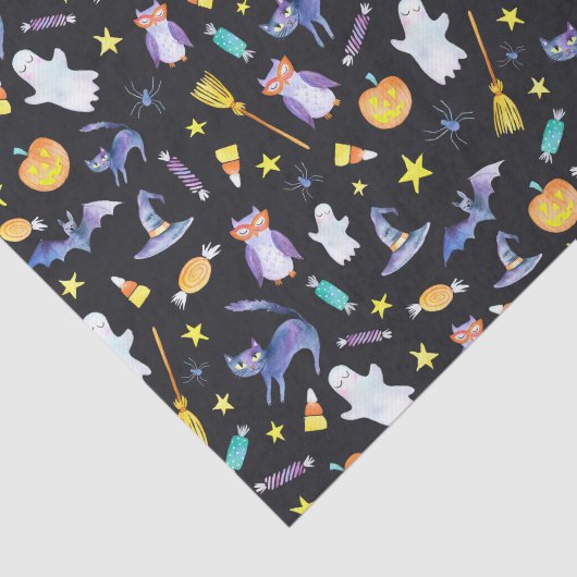 Halloween Friends Pattern Tissuepapier (Detail)