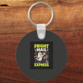 Halloween Fright Mail Express Sleutelhanger (Voorkant)