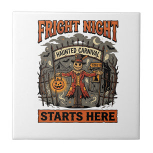 Halloween Fright Night Festival Tegeltje