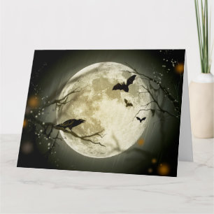 Halloween Full Moon Kaart