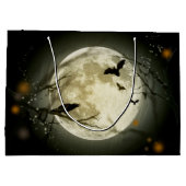 Halloween Full Moon Large Cadeauzakje (Achterkant)