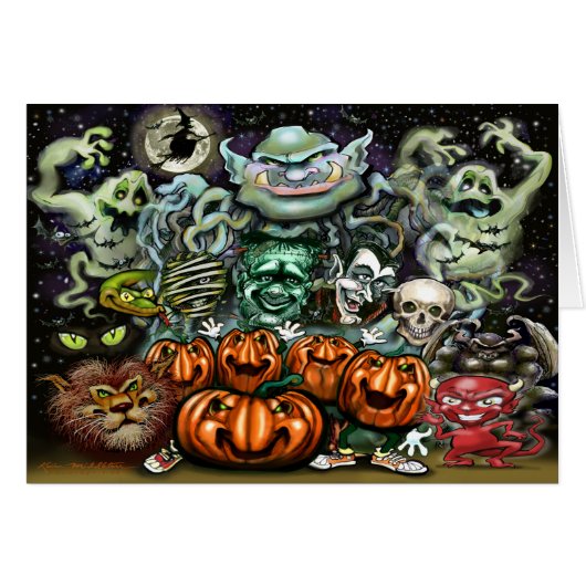 Halloween Fun Art (Voorkant Horizontaal)