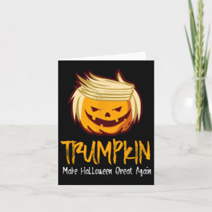 Halloween Fun Donald Trump kostuum cadeau idee Kaart