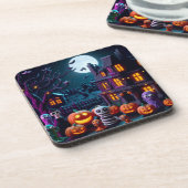 Halloween Fun Plastic Onderzetter (Linkerzijde)