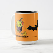 HALLOWEEN FUN SHOP - MUGS DE CAFÉ - WITCHES & BAT (Devant gauche)